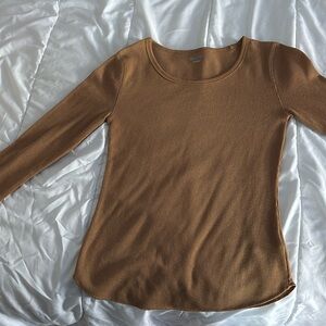 Old navy brown long sleeve tight fitted